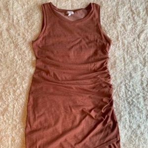 Leith Ruched Body-Con Tank Dress